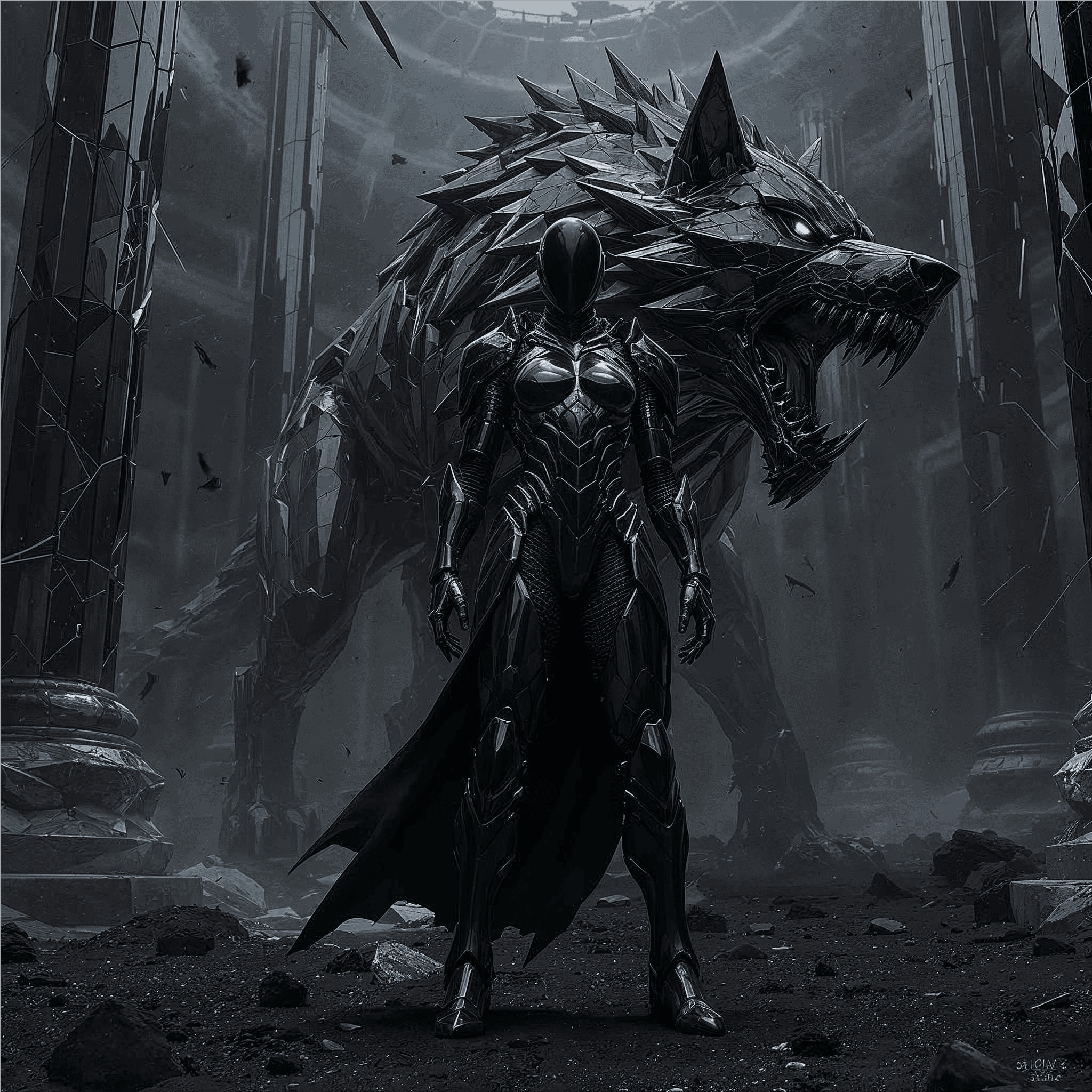 Artwork of WN.D.GØ — Nihil Imperatrix